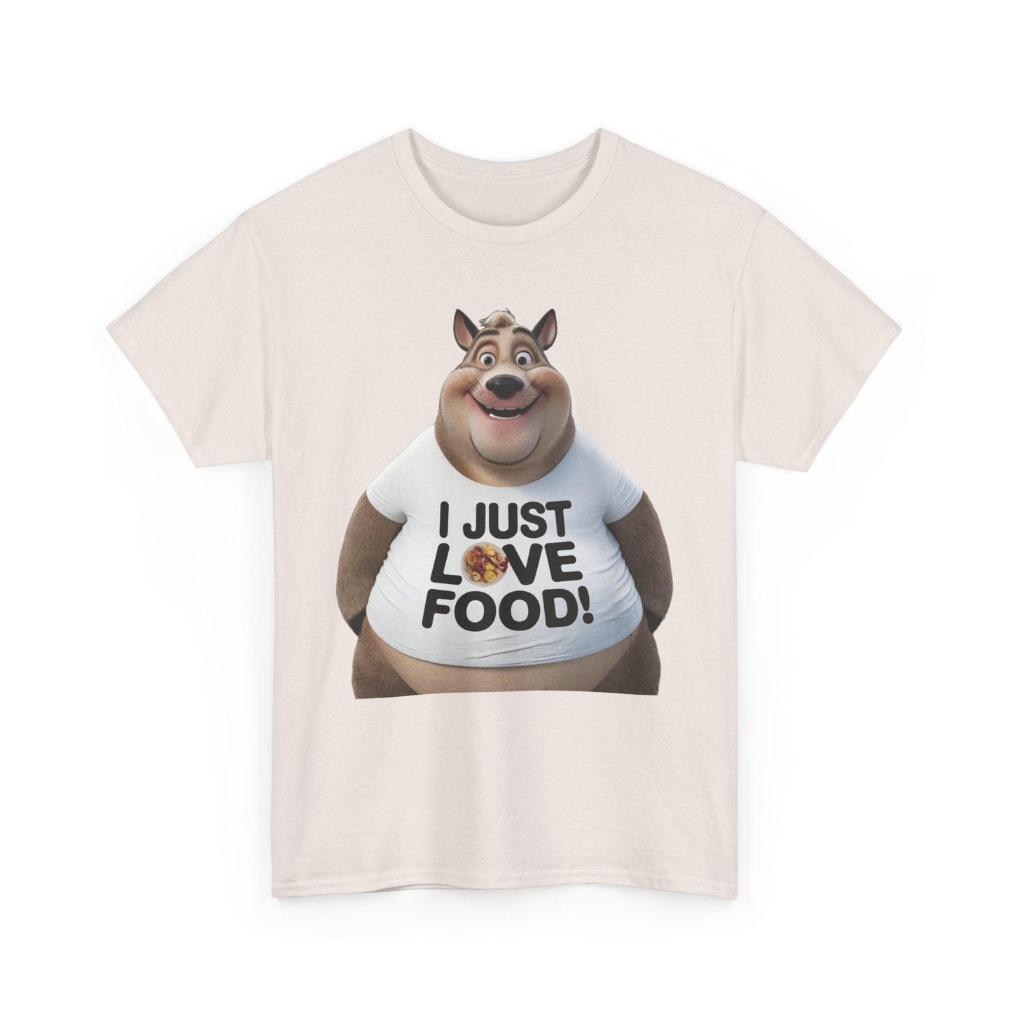 Funny Food Lover Apparel - I Just Love Food! - SosirrealByDesign