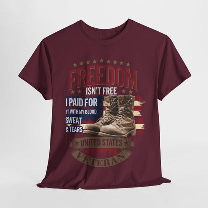 Veteran Tribute - Freedom Isn't Free Memorial Canvas - SosirrealByDesign