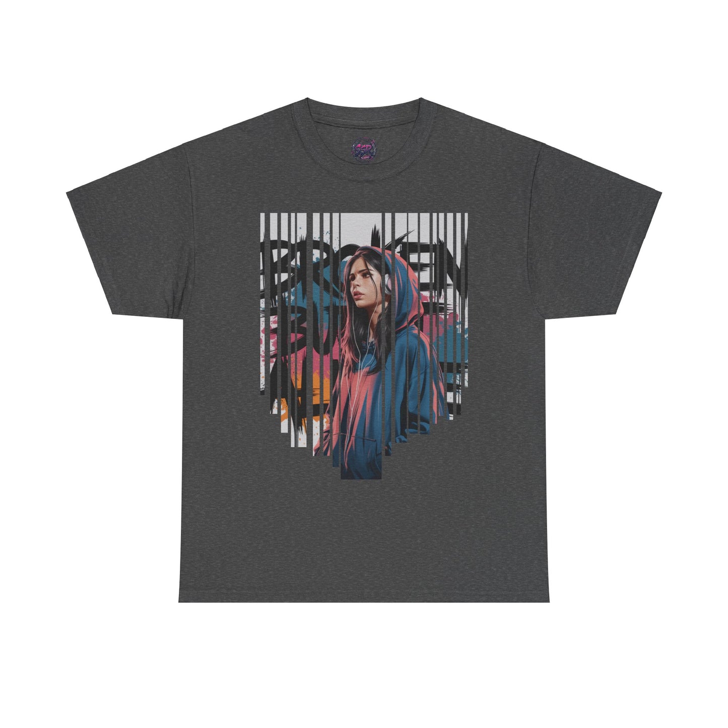 Broken Urban Vibe - Stylish Streetwear Graphic Tee