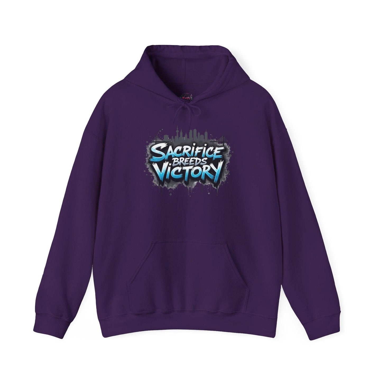 Sacrifice Breeds Victory Hoodie - Motivational Style for Success - SosirrealByDesign