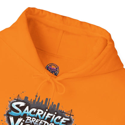 Sacrifice Breeds Victory Hoodie - Motivational Style for Success - SosirrealByDesign