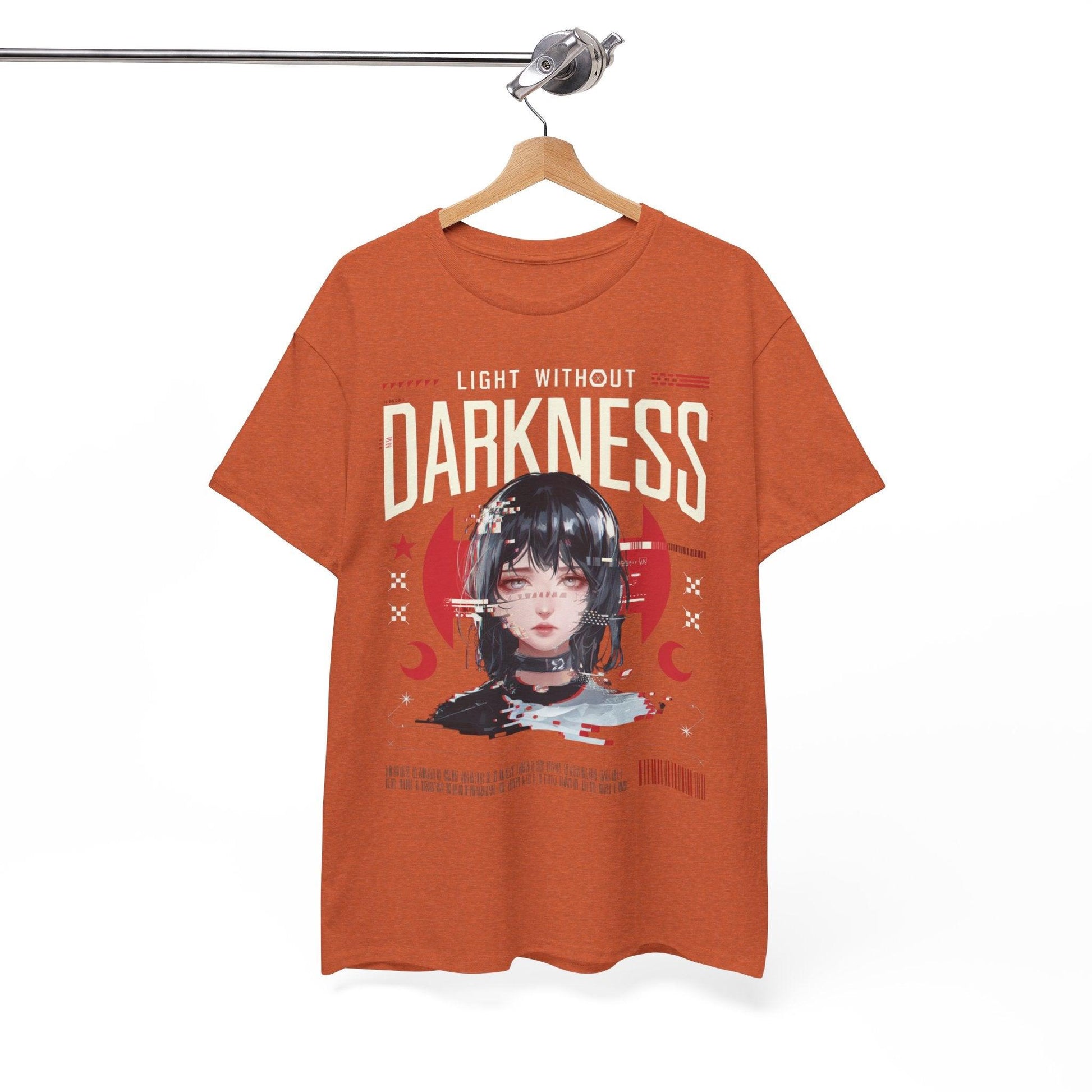 Light Retro Graphic T-shirt - Light Without Darkness Design - SosirrealByDesign