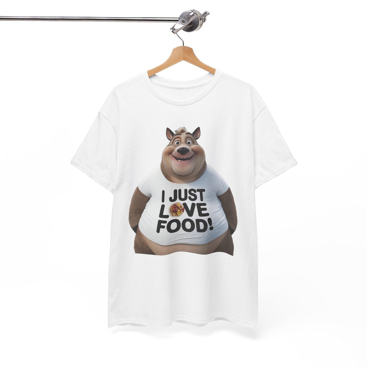 Funny Food Lover Apparel - I Just Love Food! - SosirrealByDesign