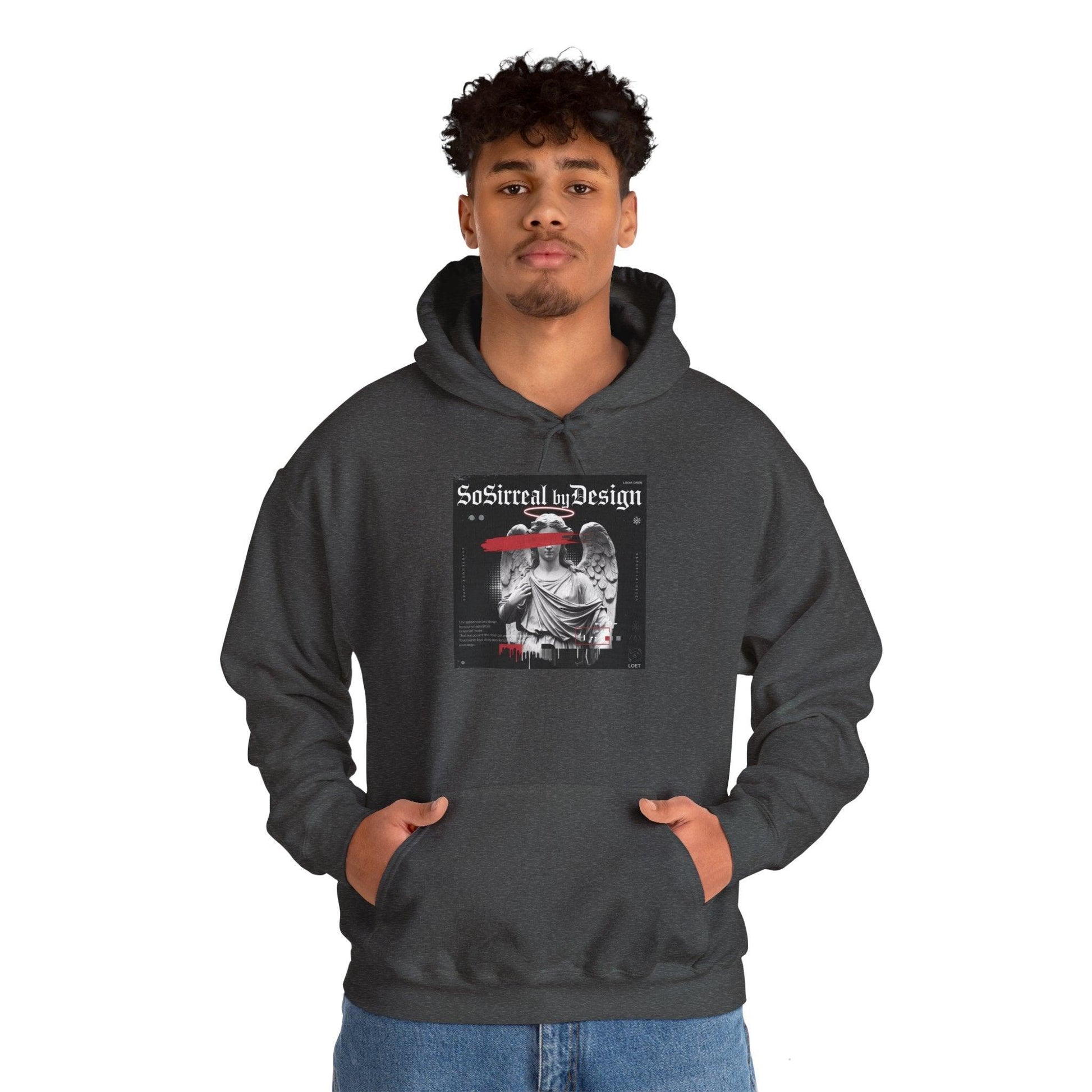 Sosirreal By Design Angelic Hoodie - Sosirreal Angelic Streetwear - SosirrealByDesign