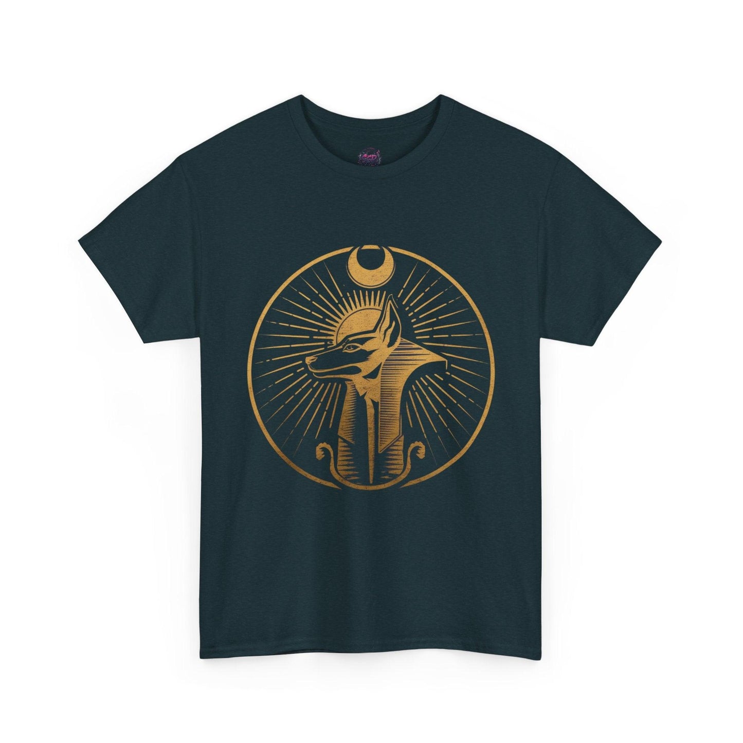 Anubis Moon Design T-shirt - Egyptian Mythology Art - SosirrealByDesign