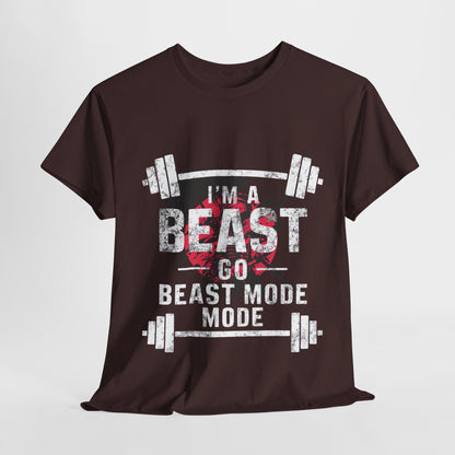 Beast Mode Fitness Tee v101 - SosirrealByDesign