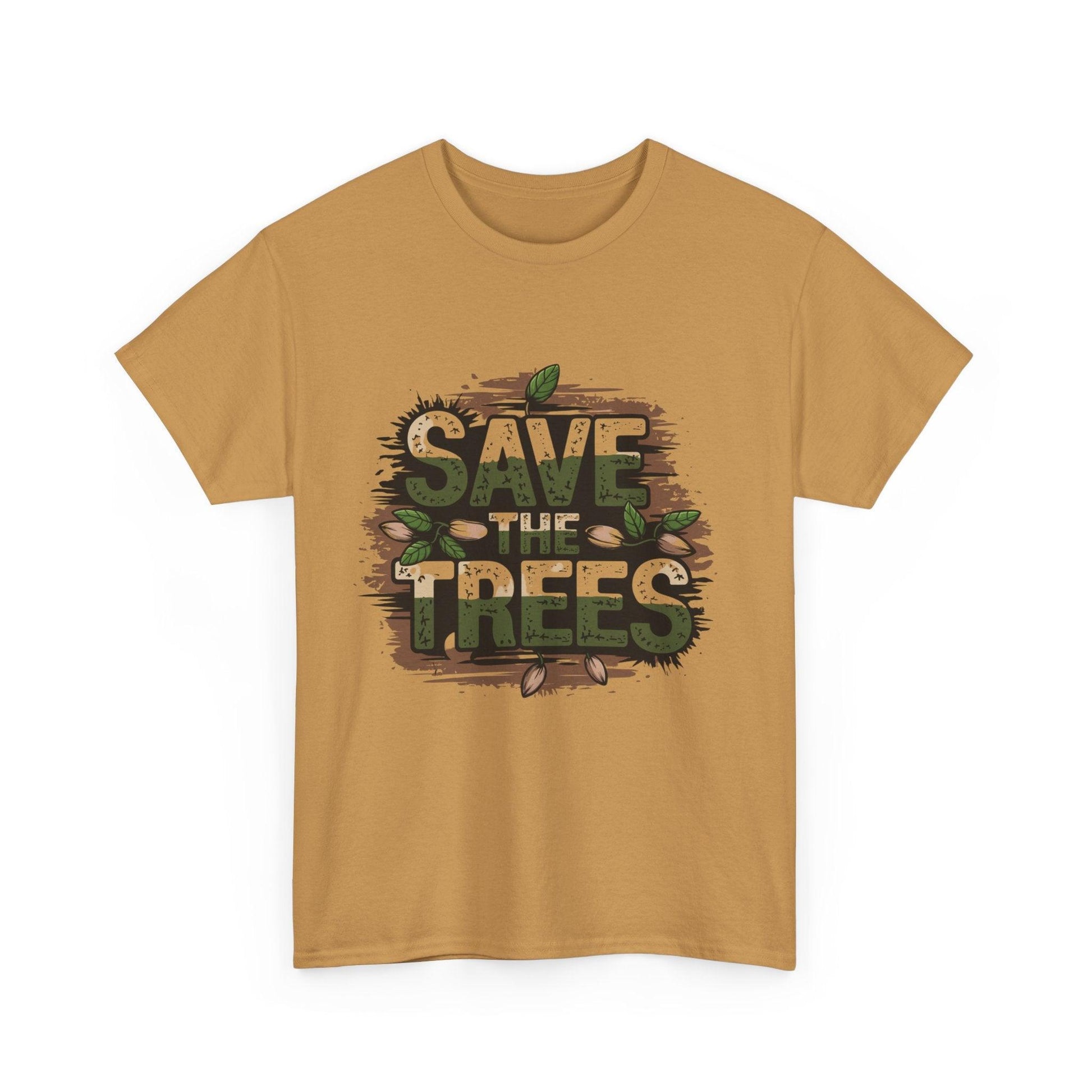 Eco-Friendly Tree Conservation Graphic Tee - SosirrealByDesign