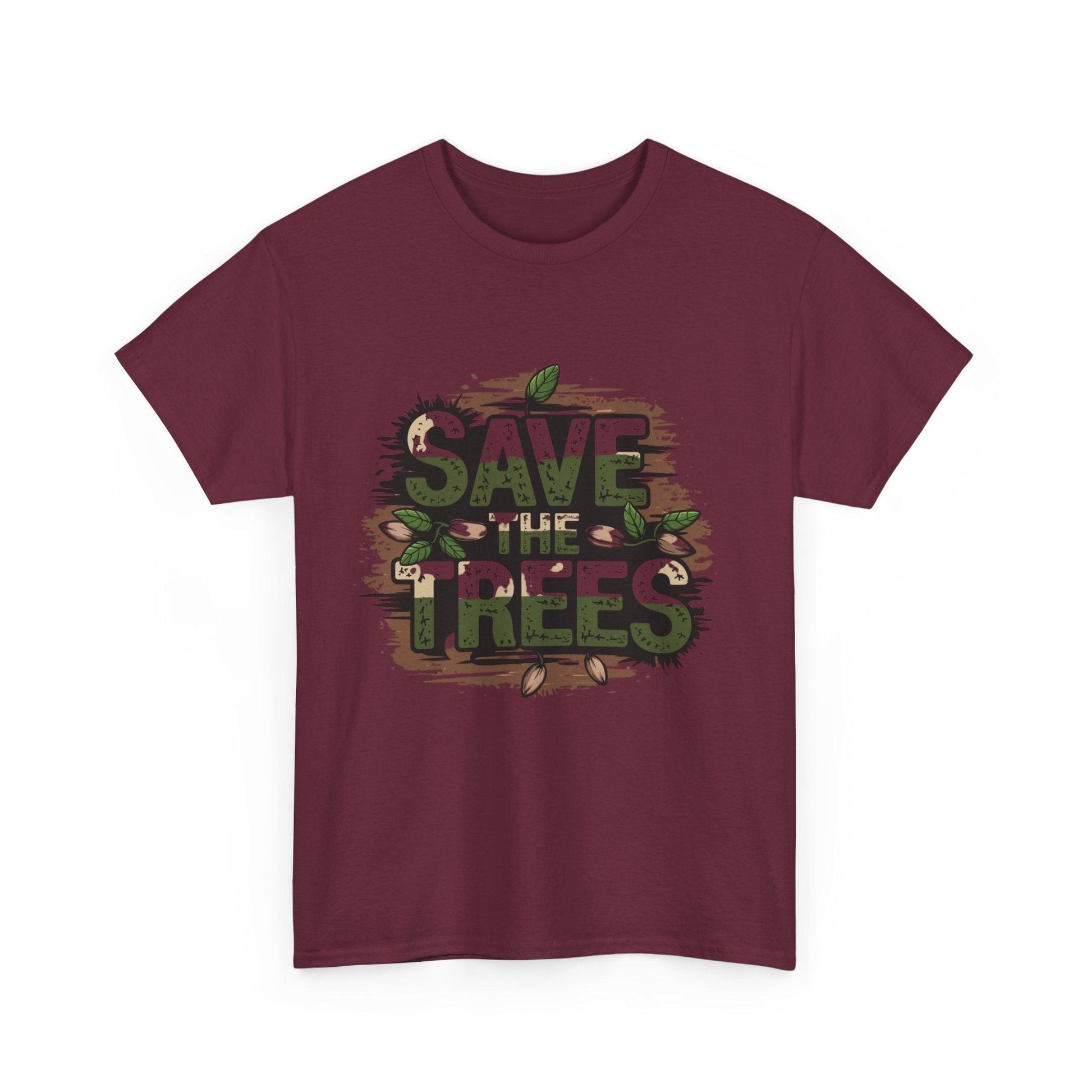 Eco-Friendly Tree Conservation Graphic Tee - SosirrealByDesign
