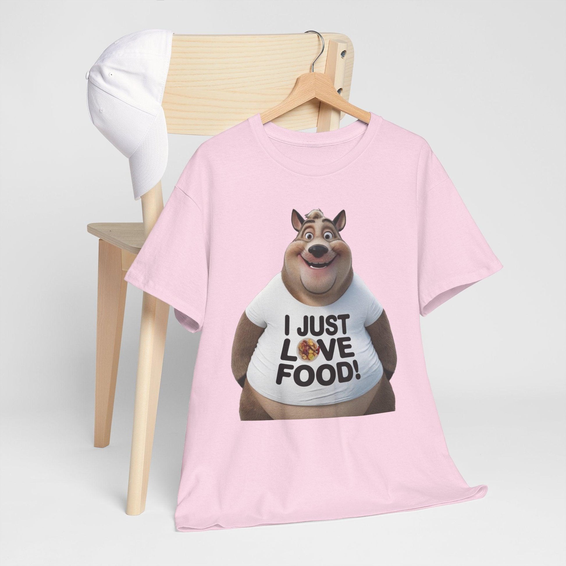 Funny Food Lover Apparel - I Just Love Food! - SosirrealByDesign