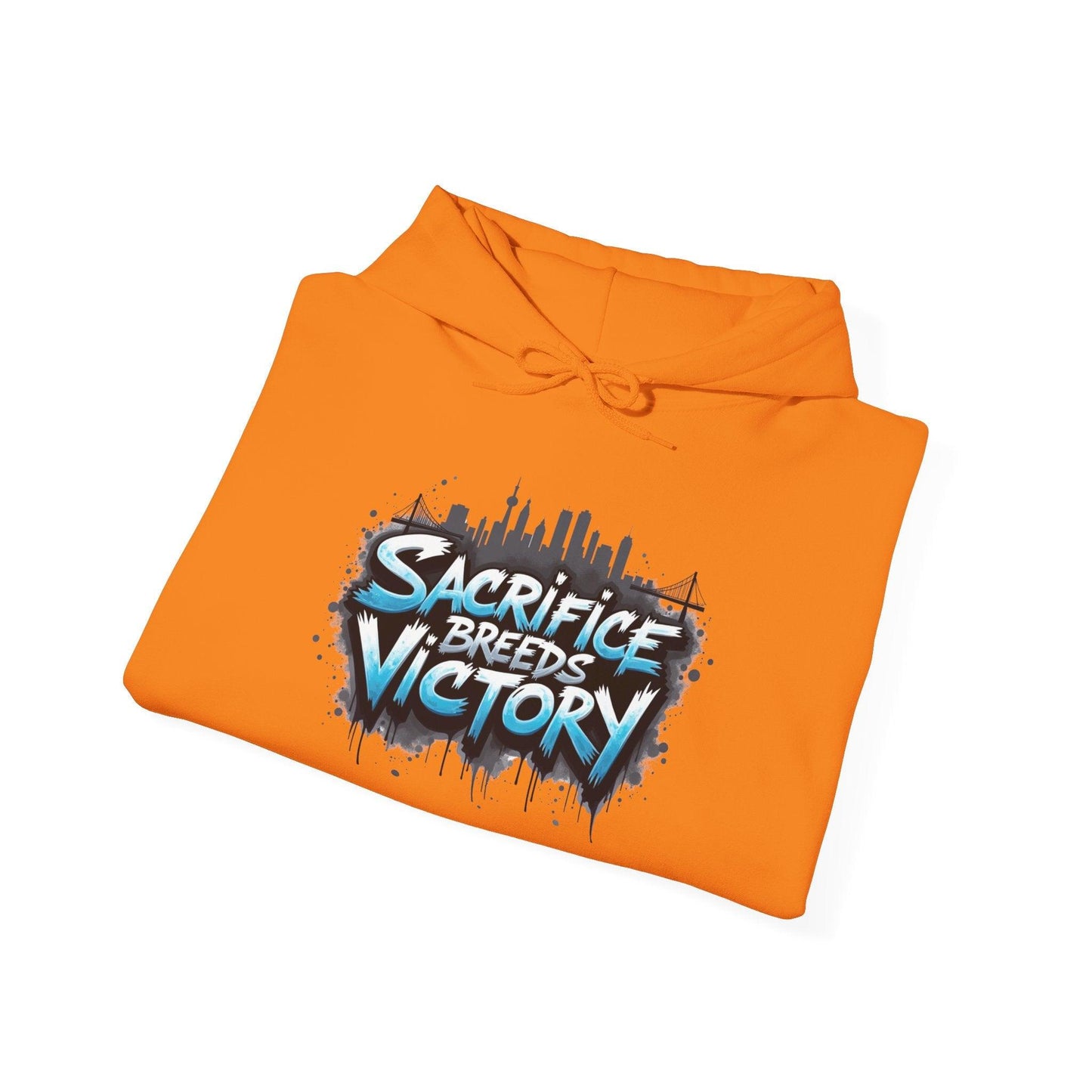 Sacrifice Breeds Victory Hoodie - Motivational Style for Success - SosirrealByDesign