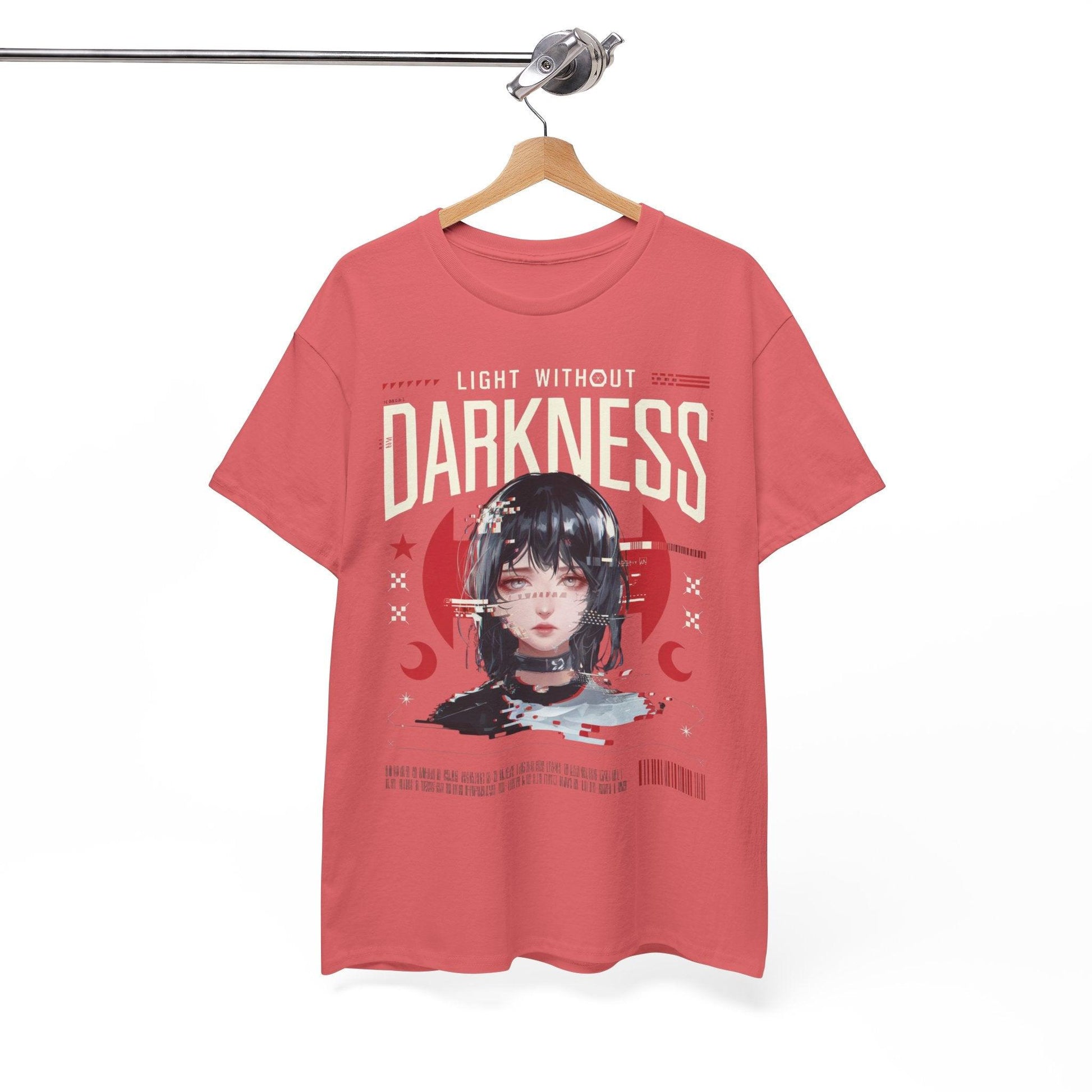 Light Retro Graphic T-shirt - Light Without Darkness Design - SosirrealByDesign