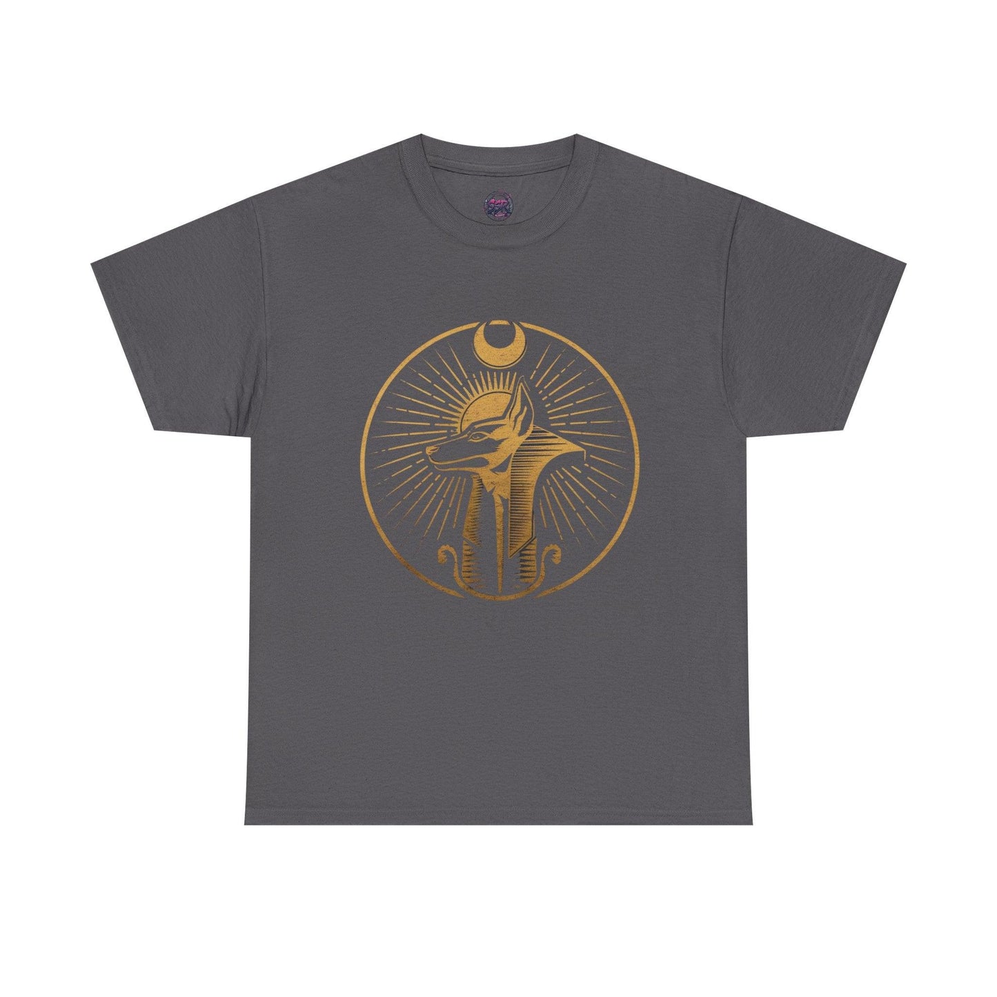 Anubis Moon Design T-shirt - Egyptian Mythology Art - SosirrealByDesign