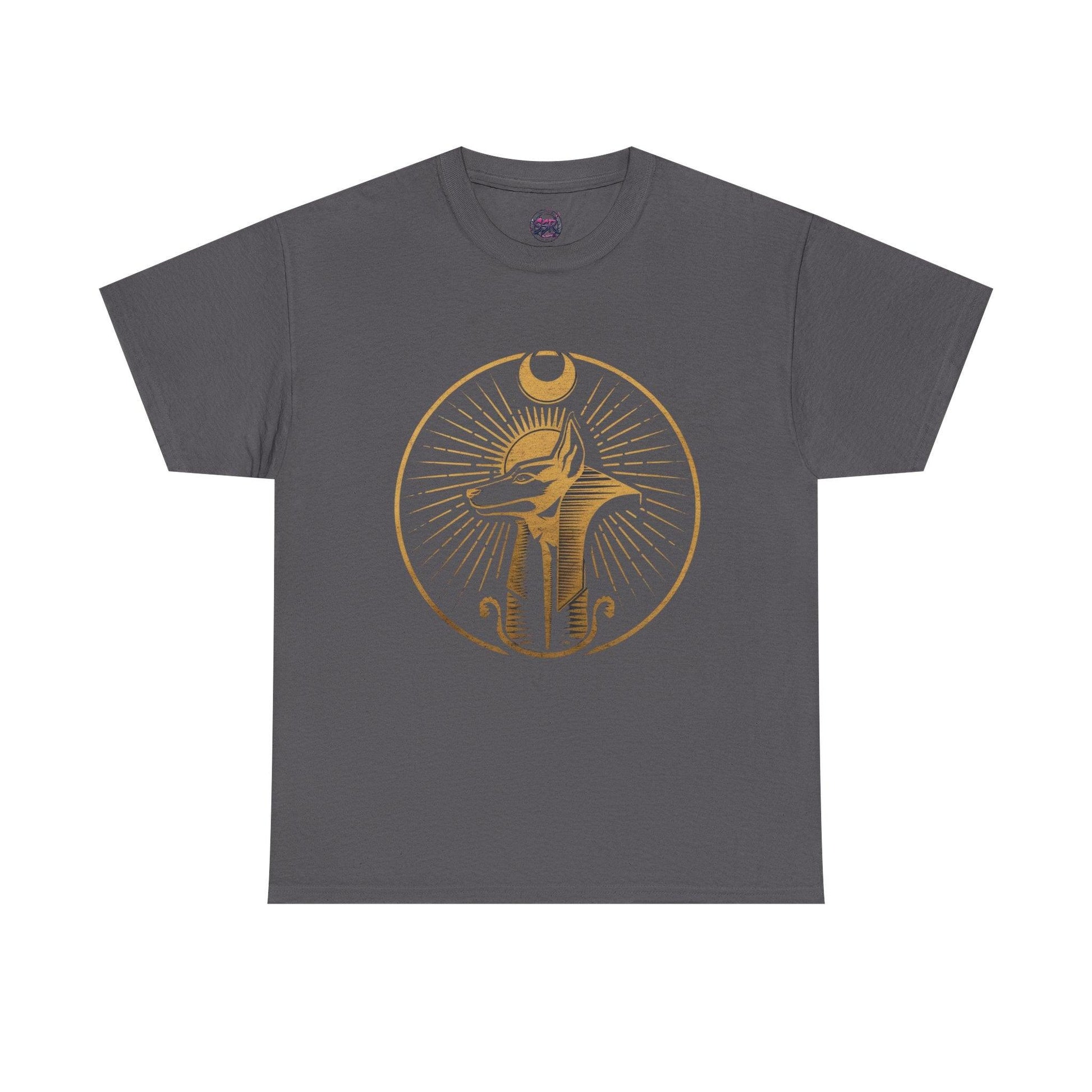 Anubis Moon Design T-shirt - Egyptian Mythology Art - SosirrealByDesign