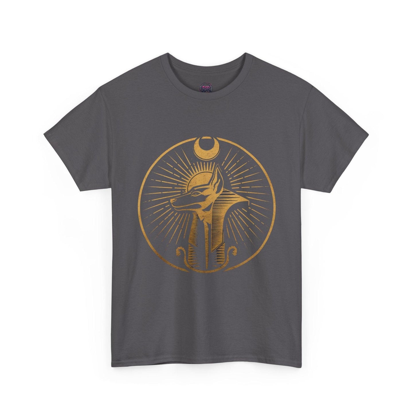 Anubis Moon Design T-shirt - Egyptian Mythology Art - SosirrealByDesign