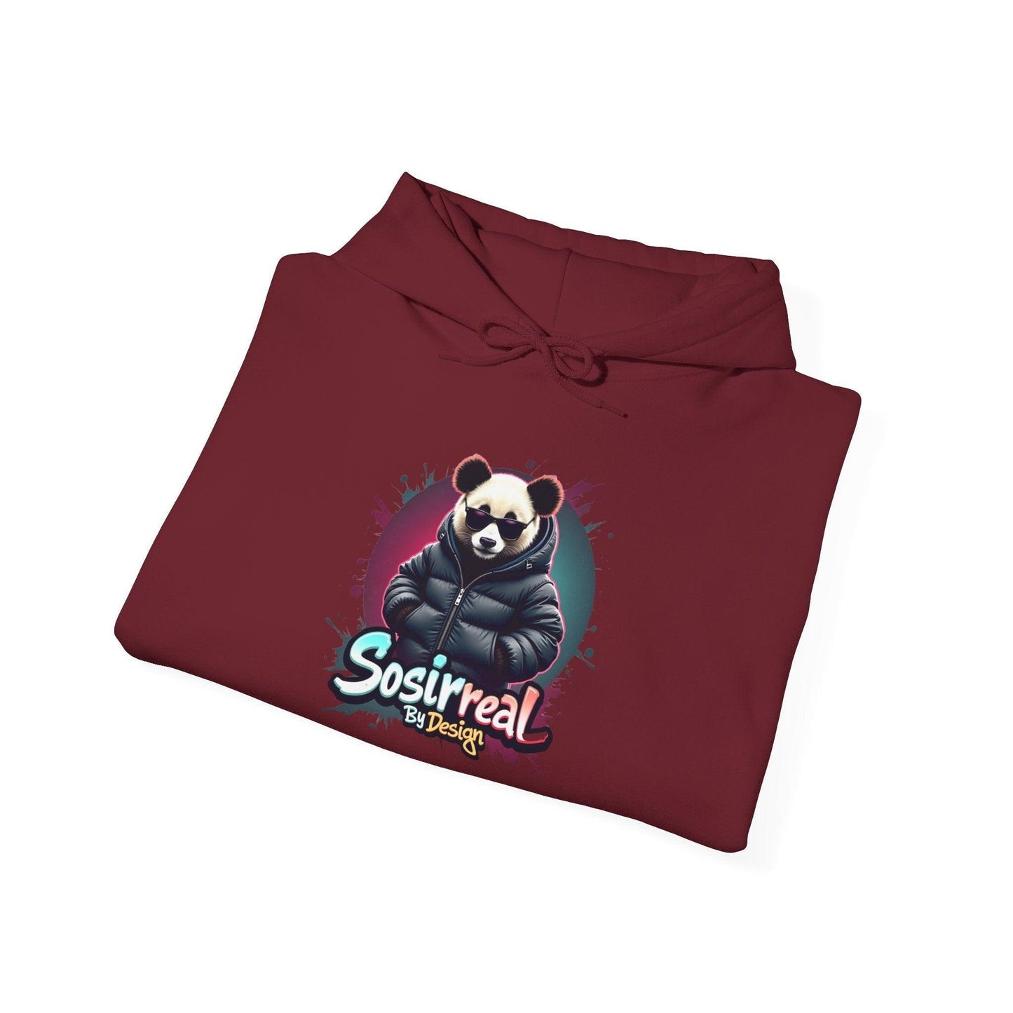 Sosireal Panda Hoodie - Perfect for Cozy Days - SosirrealByDesign