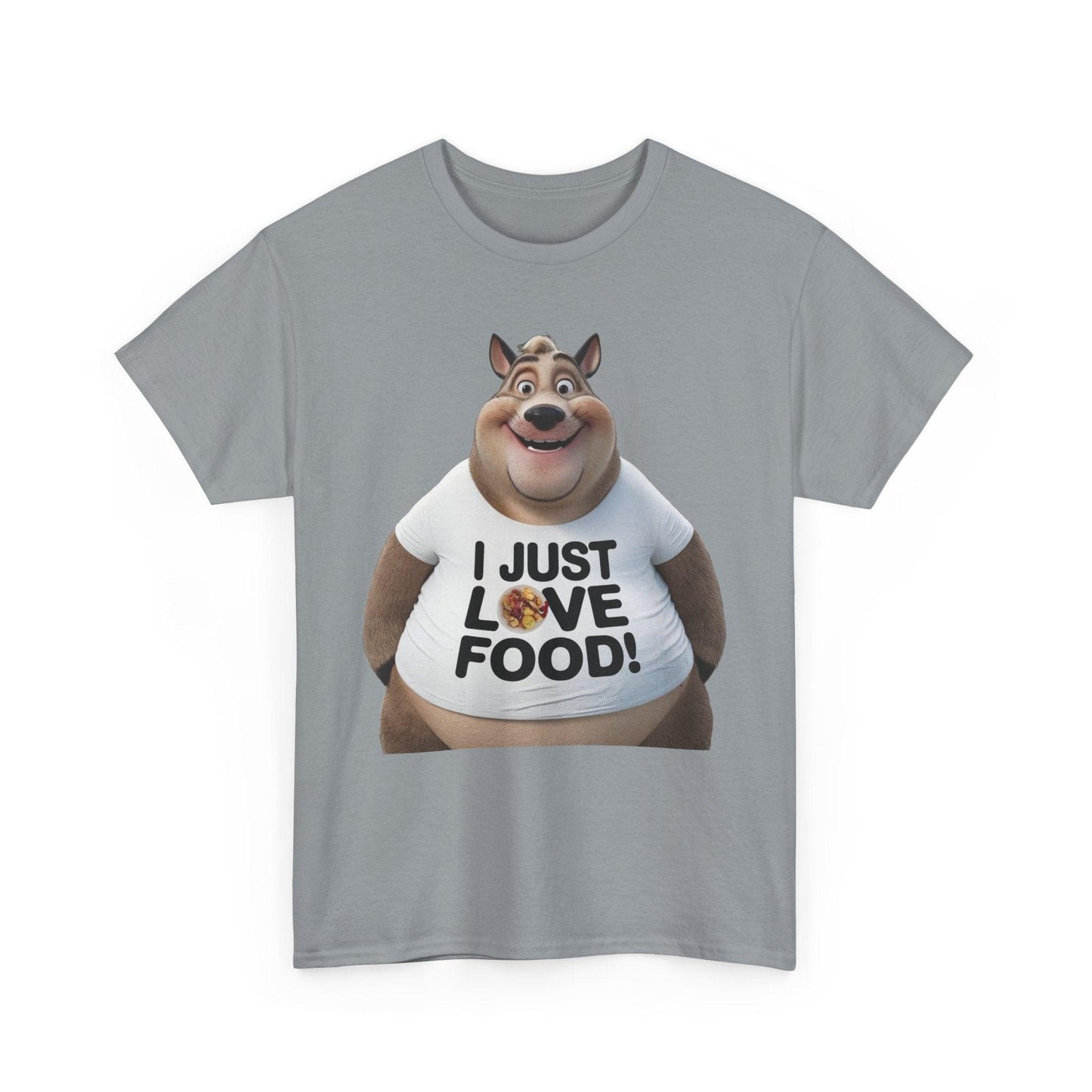 Funny Food Lover Apparel - I Just Love Food! - SosirrealByDesign