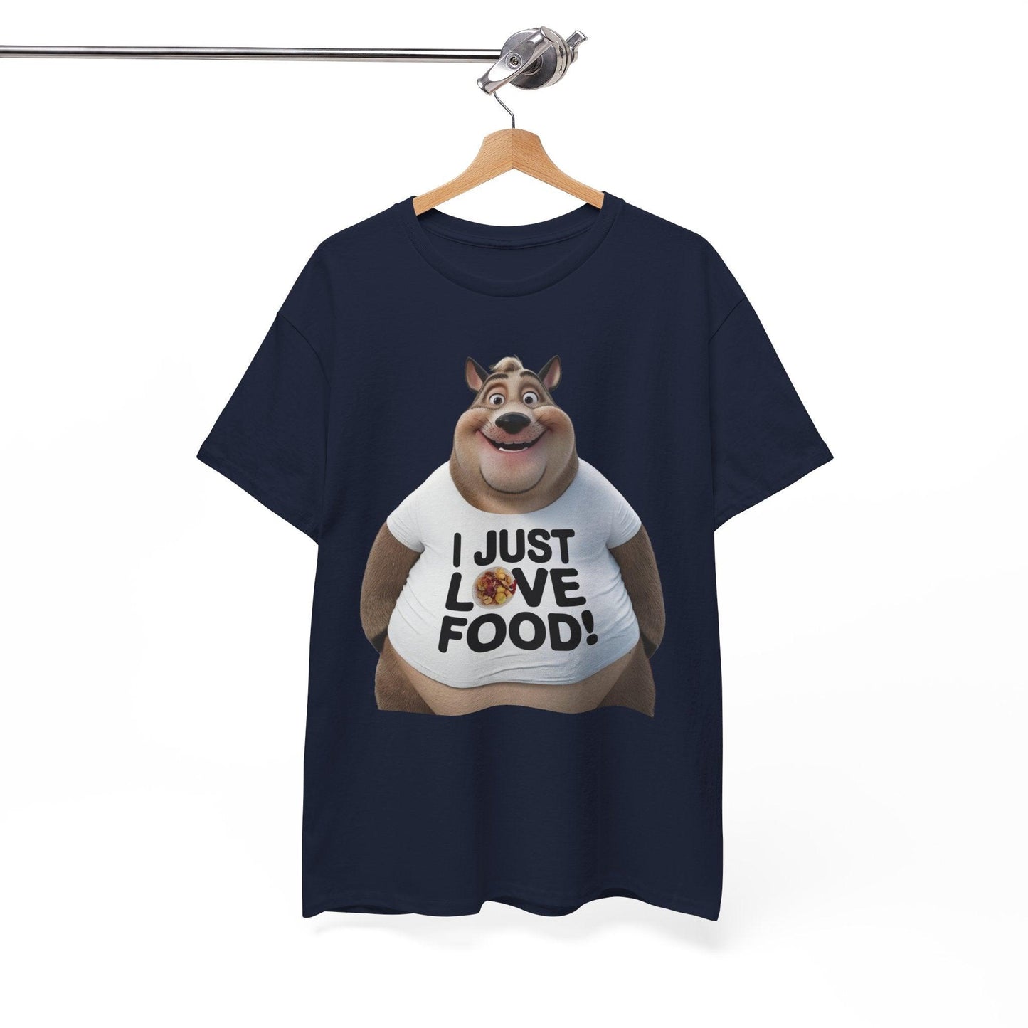 Funny Food Lover Apparel - I Just Love Food! - SosirrealByDesign