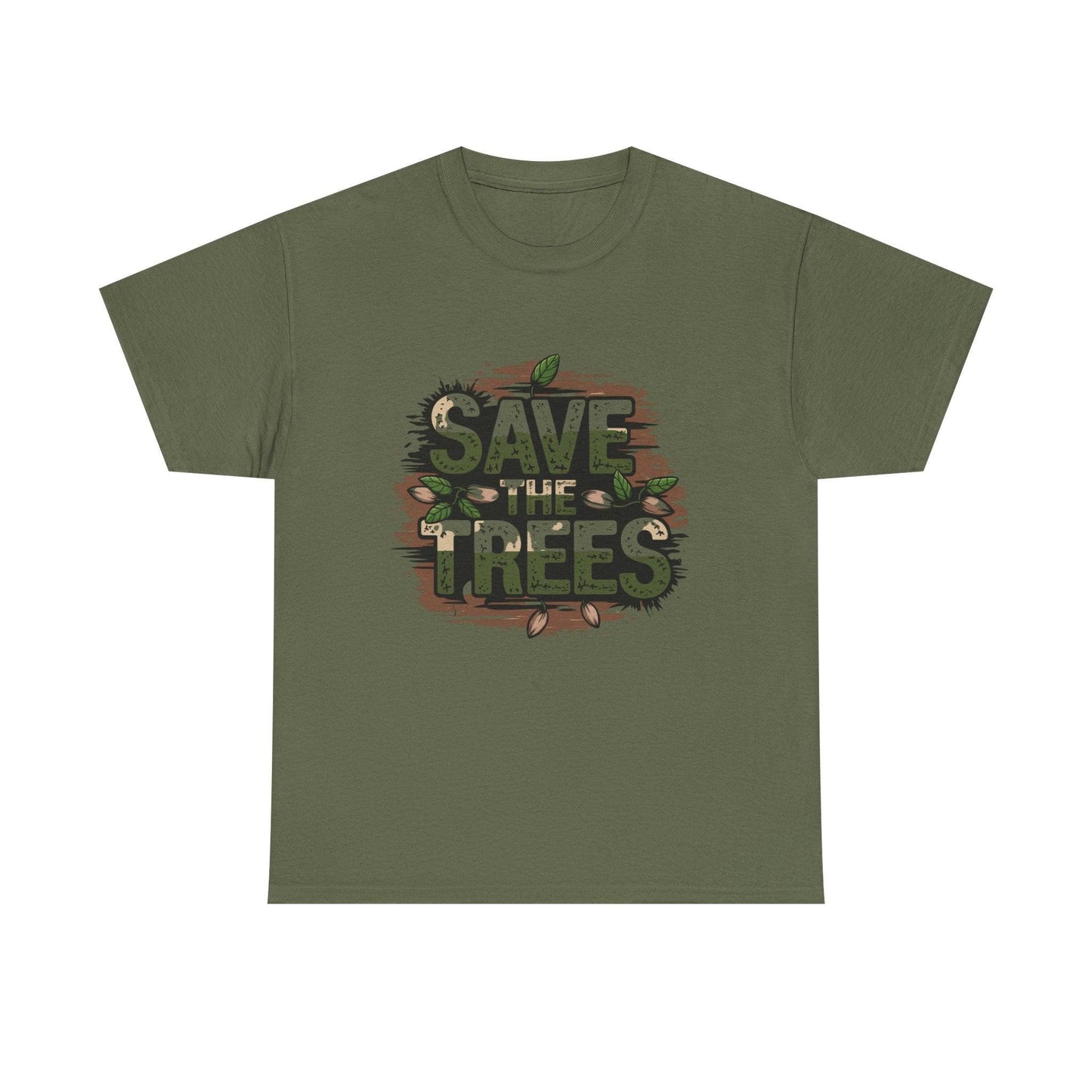 Eco-Friendly Tree Conservation Graphic Tee - SosirrealByDesign