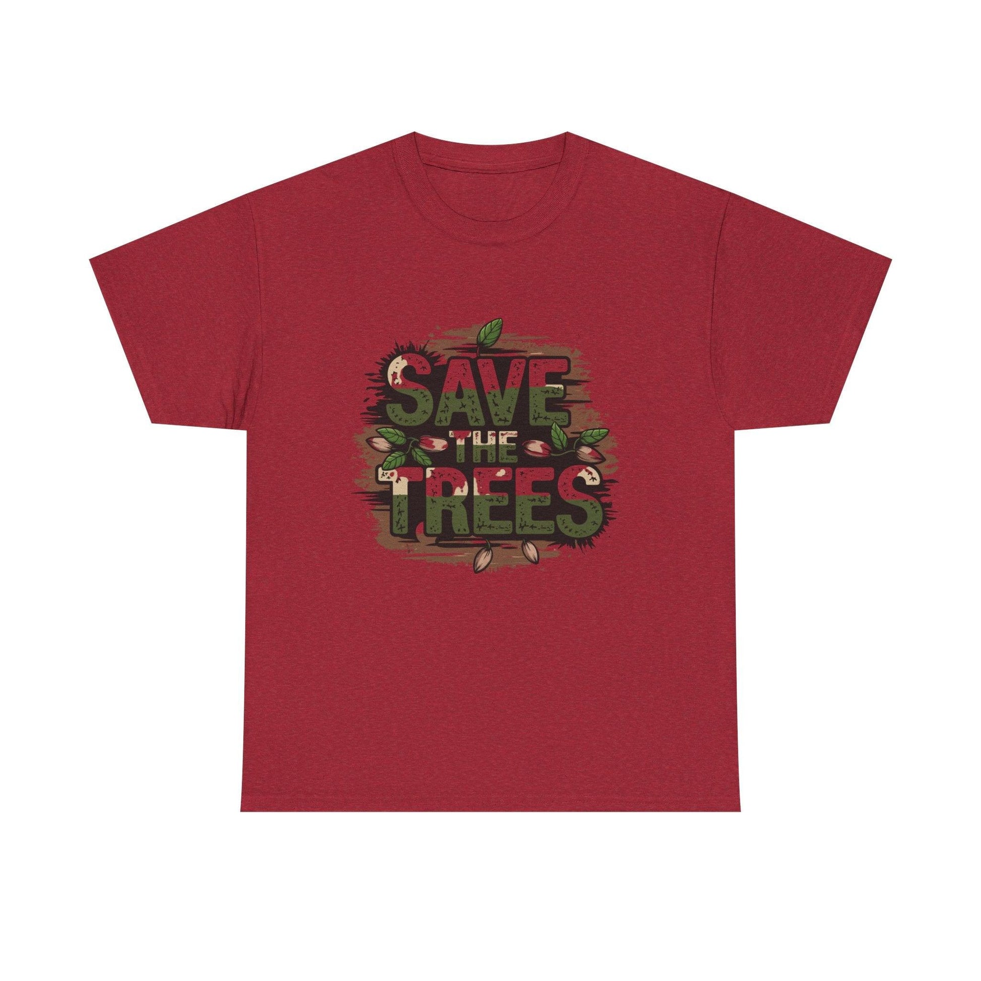 Eco-Friendly Tree Conservation Graphic Tee - SosirrealByDesign
