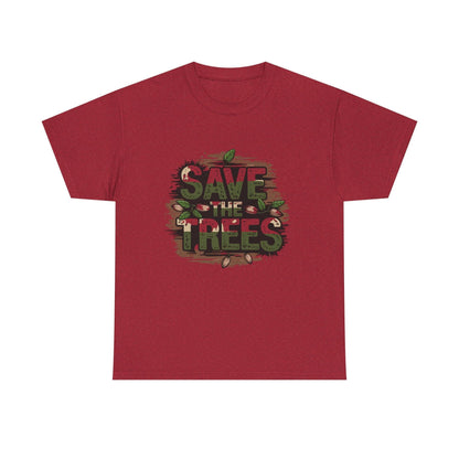 Eco-Friendly Tree Conservation Graphic Tee - SosirrealByDesign