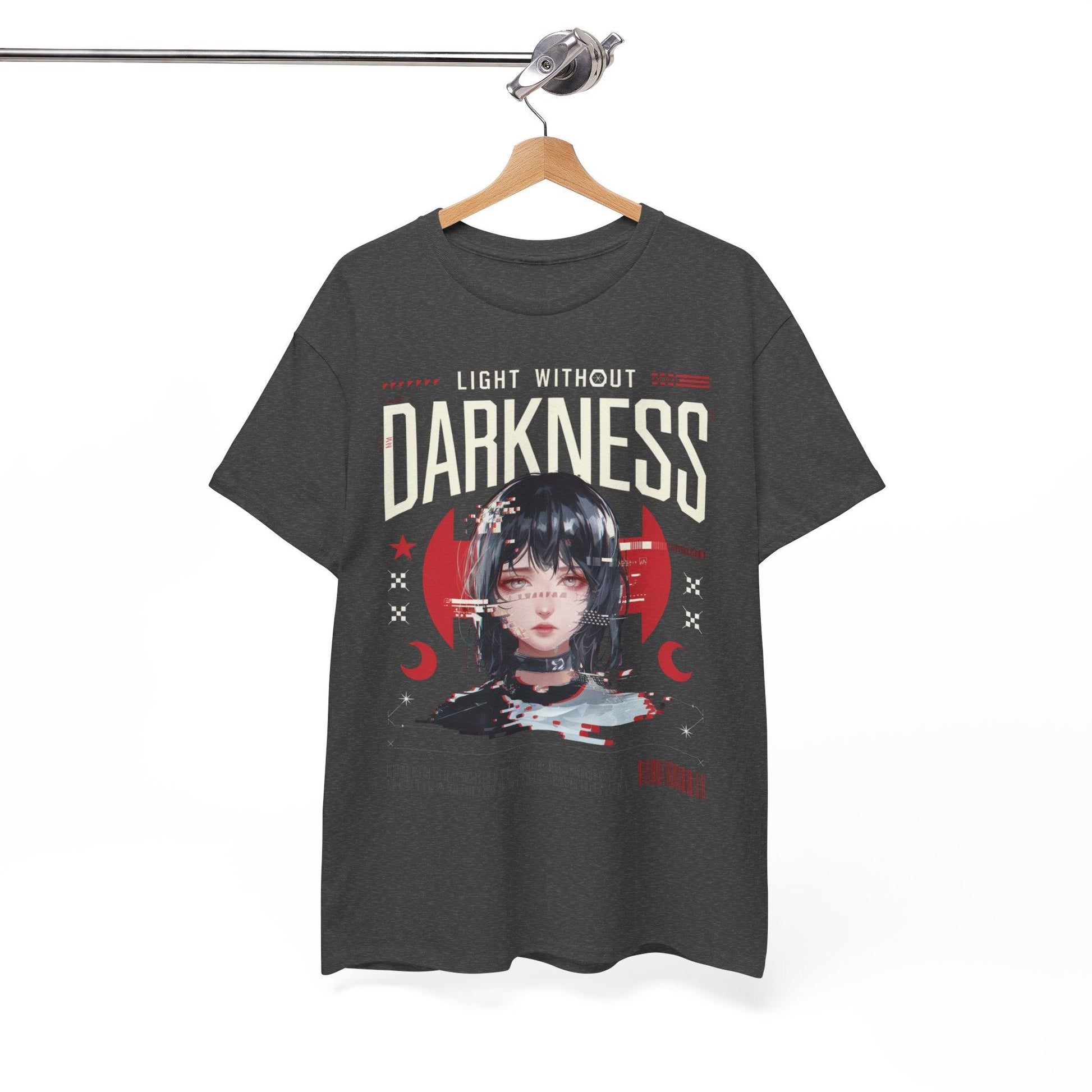 Light Retro Graphic T-shirt - Light Without Darkness Design - SosirrealByDesign