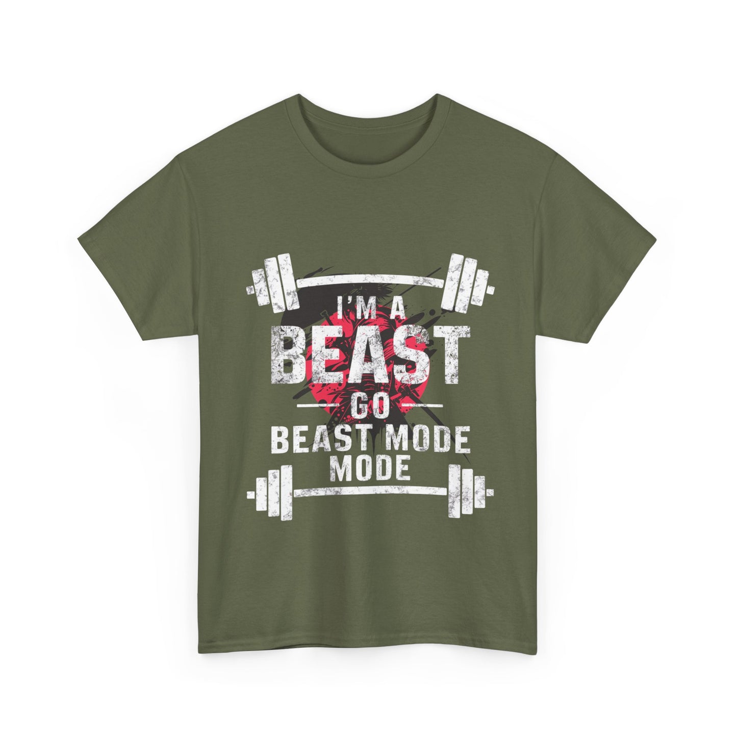 Beast Mode Fitness Tee v101 - SosirrealByDesign