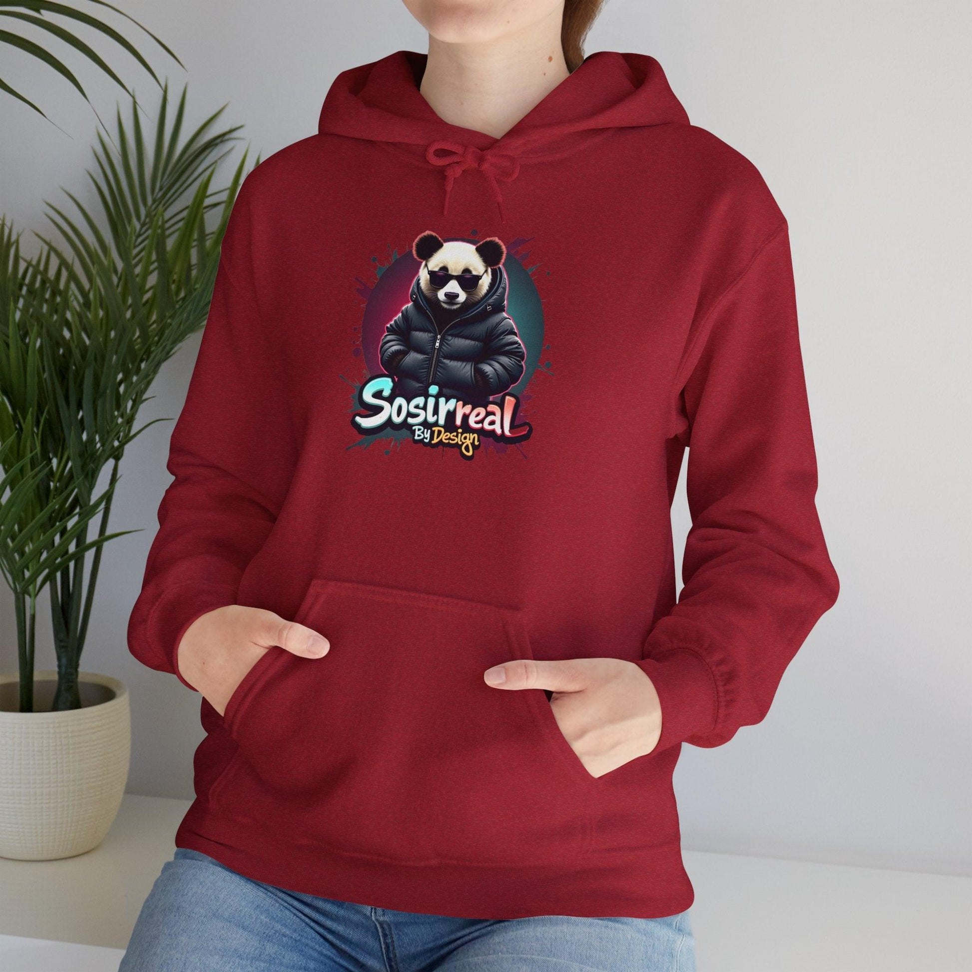 Sosireal Panda Hoodie - Perfect for Cozy Days - SosirrealByDesign