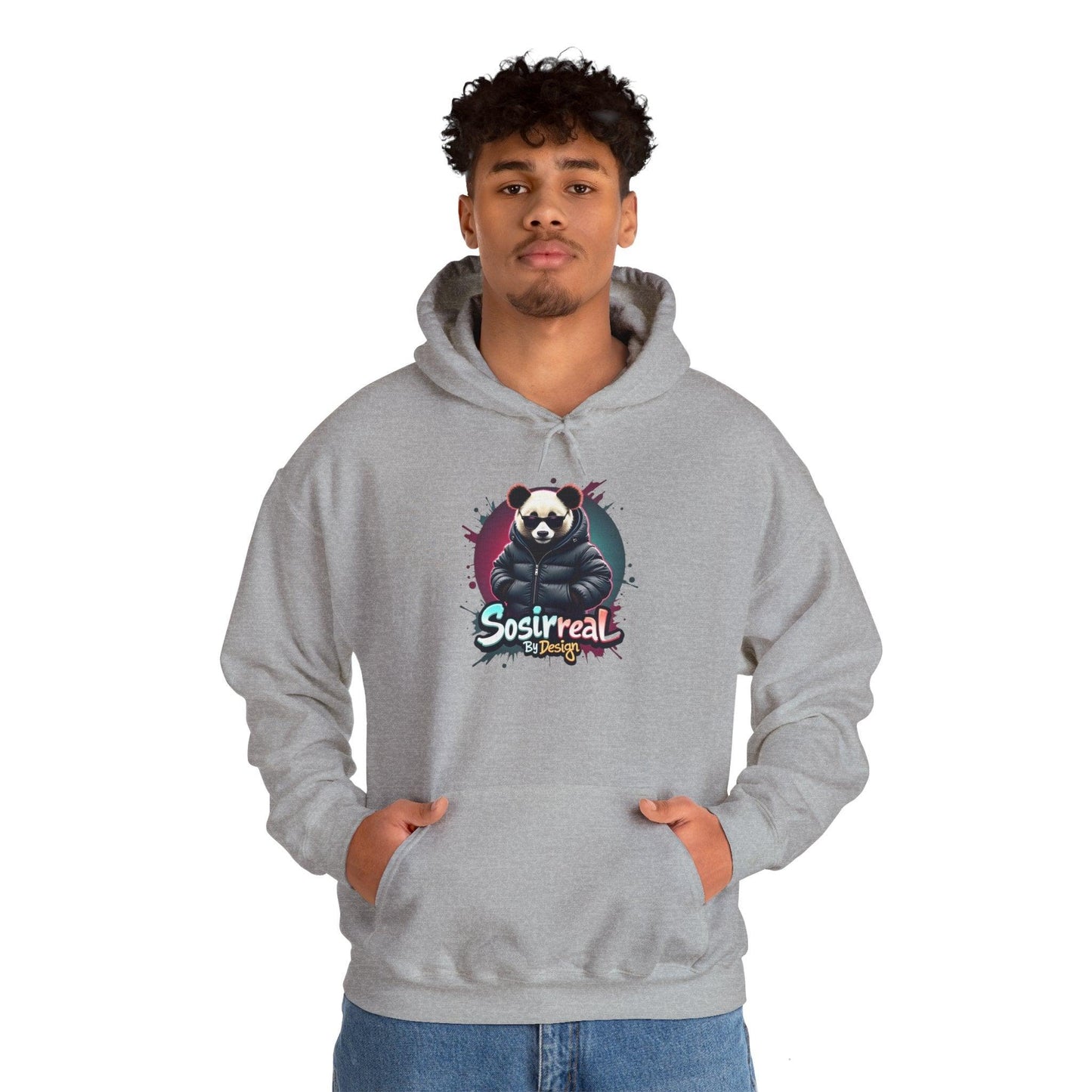 Sosireal Panda Hoodie - Perfect for Cozy Days - SosirrealByDesign