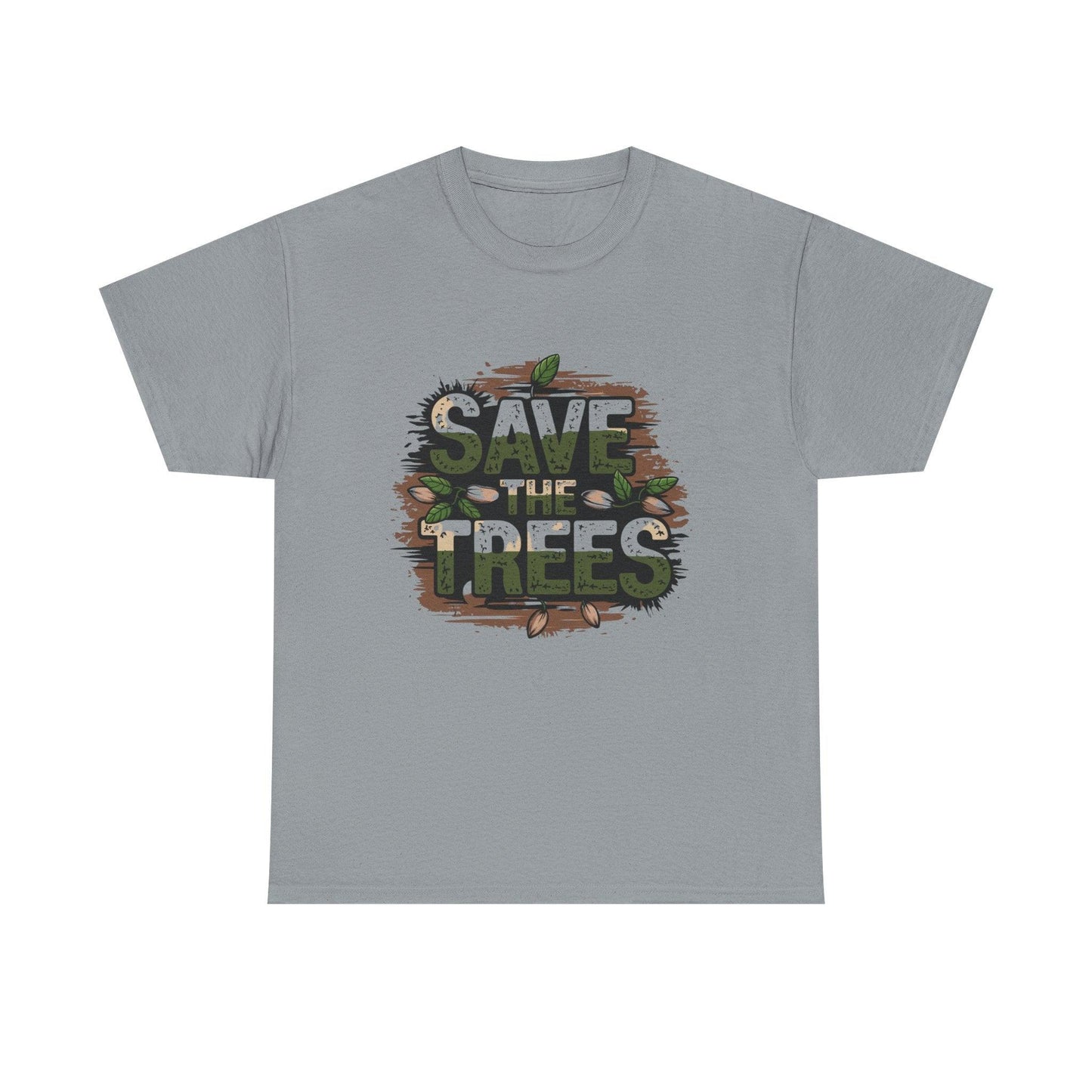Eco-Friendly Tree Conservation Graphic Tee - SosirrealByDesign