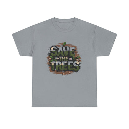 Eco-Friendly Tree Conservation Graphic Tee - SosirrealByDesign