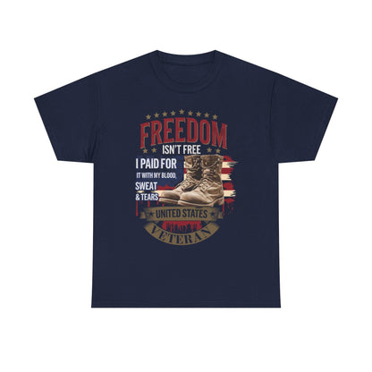 Veteran Tribute - Freedom Isn't Free Memorial Canvas - SosirrealByDesign