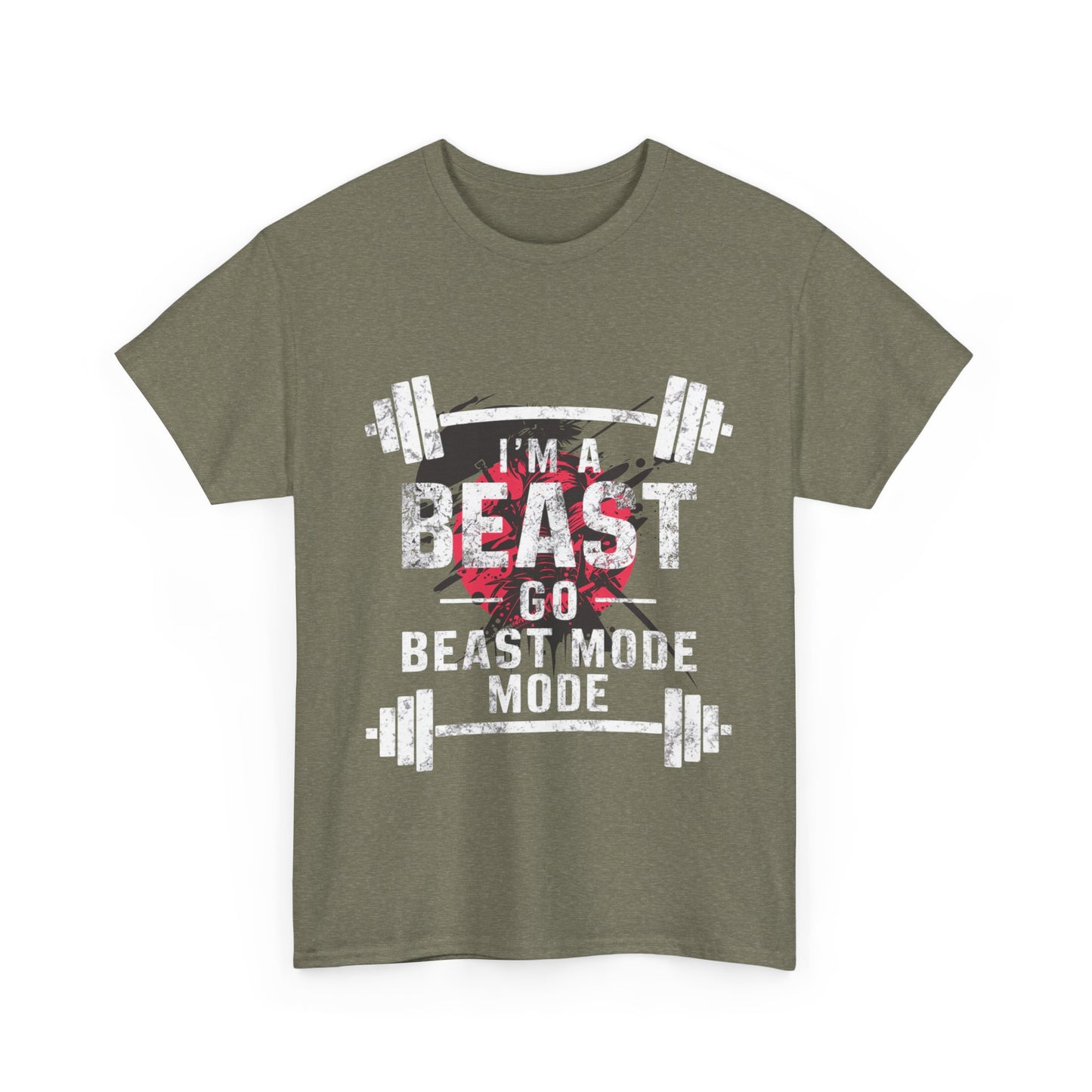 Beast Mode Fitness Tee v101 - SosirrealByDesign