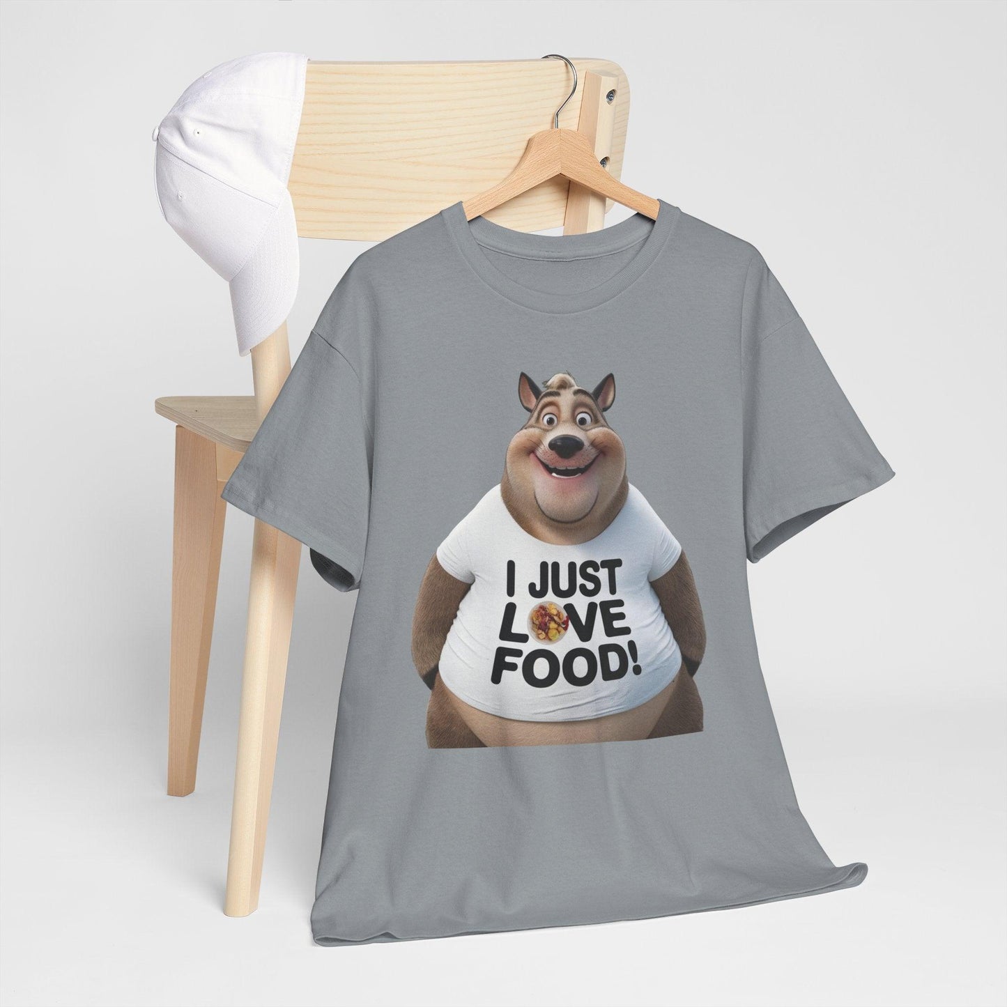 Funny Food Lover Apparel - I Just Love Food! - SosirrealByDesign
