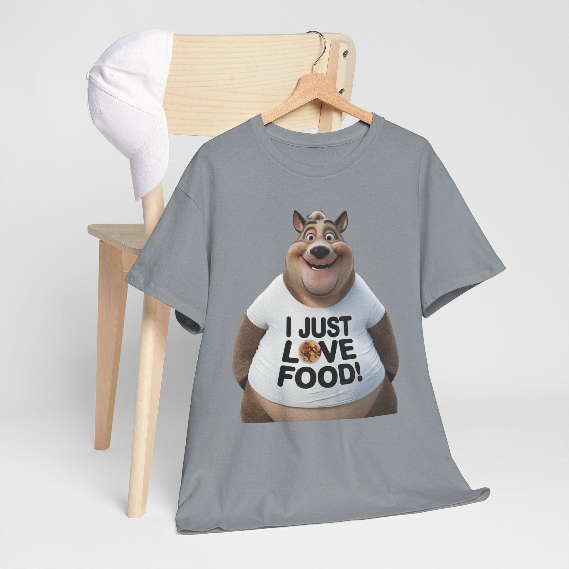 Funny Food Lover Apparel - I Just Love Food! - SosirrealByDesign