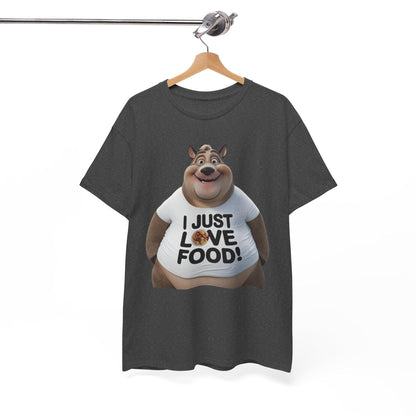 Funny Food Lover Apparel - I Just Love Food! - SosirrealByDesign