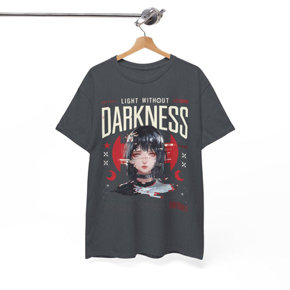 Light Retro Graphic T-shirt - Light Without Darkness Design - SosirrealByDesign