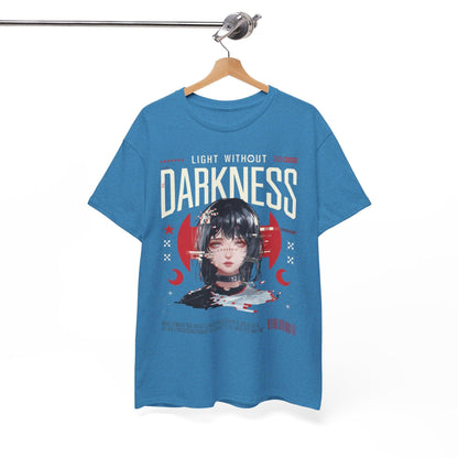 Light Retro Graphic T-shirt - Light Without Darkness Design - SosirrealByDesign
