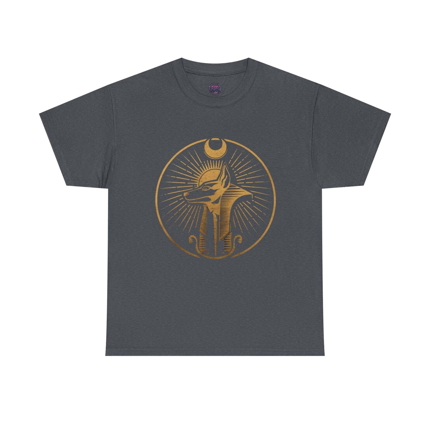 Anubis Moon Design T-shirt - Egyptian Mythology Art - SosirrealByDesign