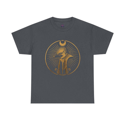 Anubis Moon Design T-shirt - Egyptian Mythology Art - SosirrealByDesign