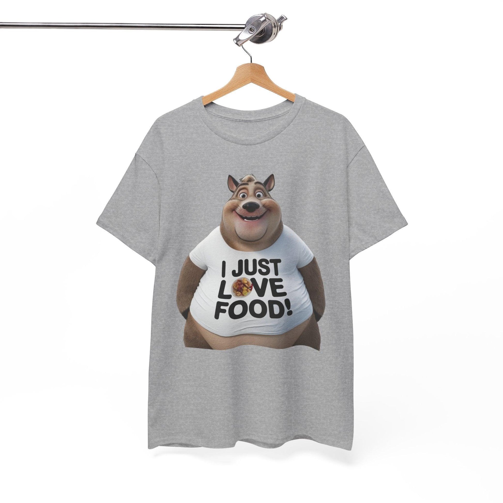 Funny Food Lover Apparel - I Just Love Food! - SosirrealByDesign