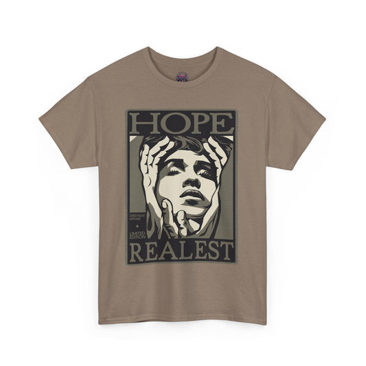 Hope's Realest Inspirational Graphic Shirt - Motivational Apparel - SosirrealByDesign