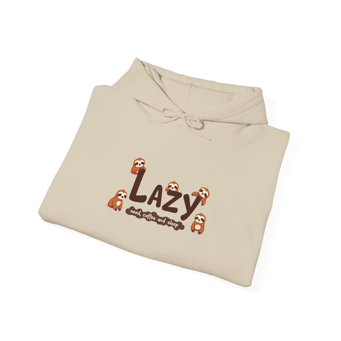 Lazy Sloth Relaxation Wear - Cozy Relaxation Hoodie - SosirrealByDesign