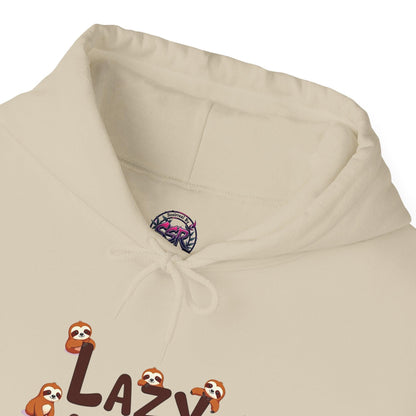 Lazy Sloth Relaxation Wear - Cozy Relaxation Hoodie - SosirrealByDesign