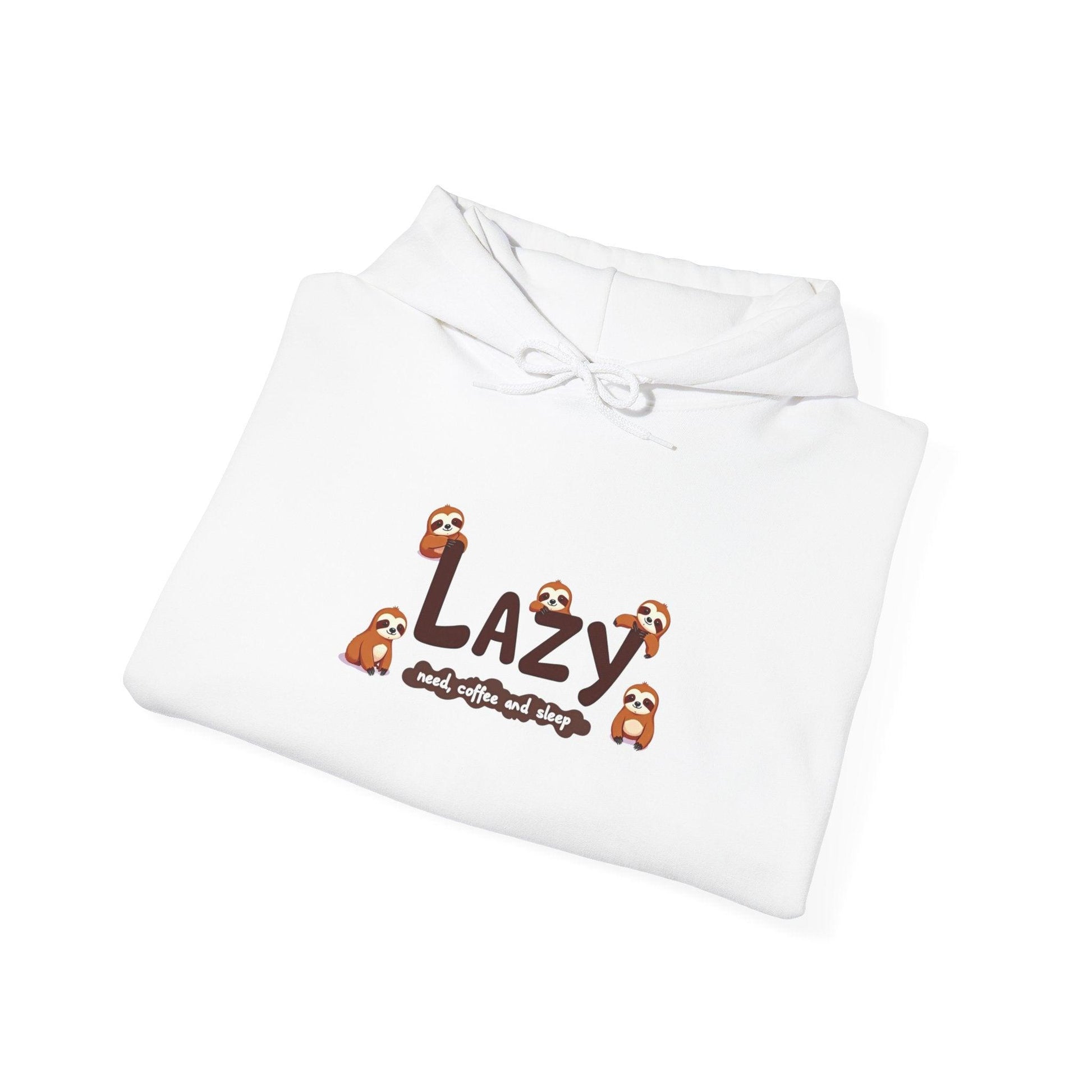 Lazy Sloth Relaxation Wear - Cozy Relaxation Hoodie - SosirrealByDesign