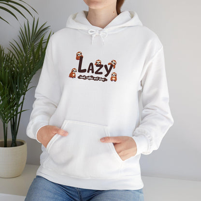 Lazy Sloth Relaxation Wear - Cozy Relaxation Hoodie - SosirrealByDesign