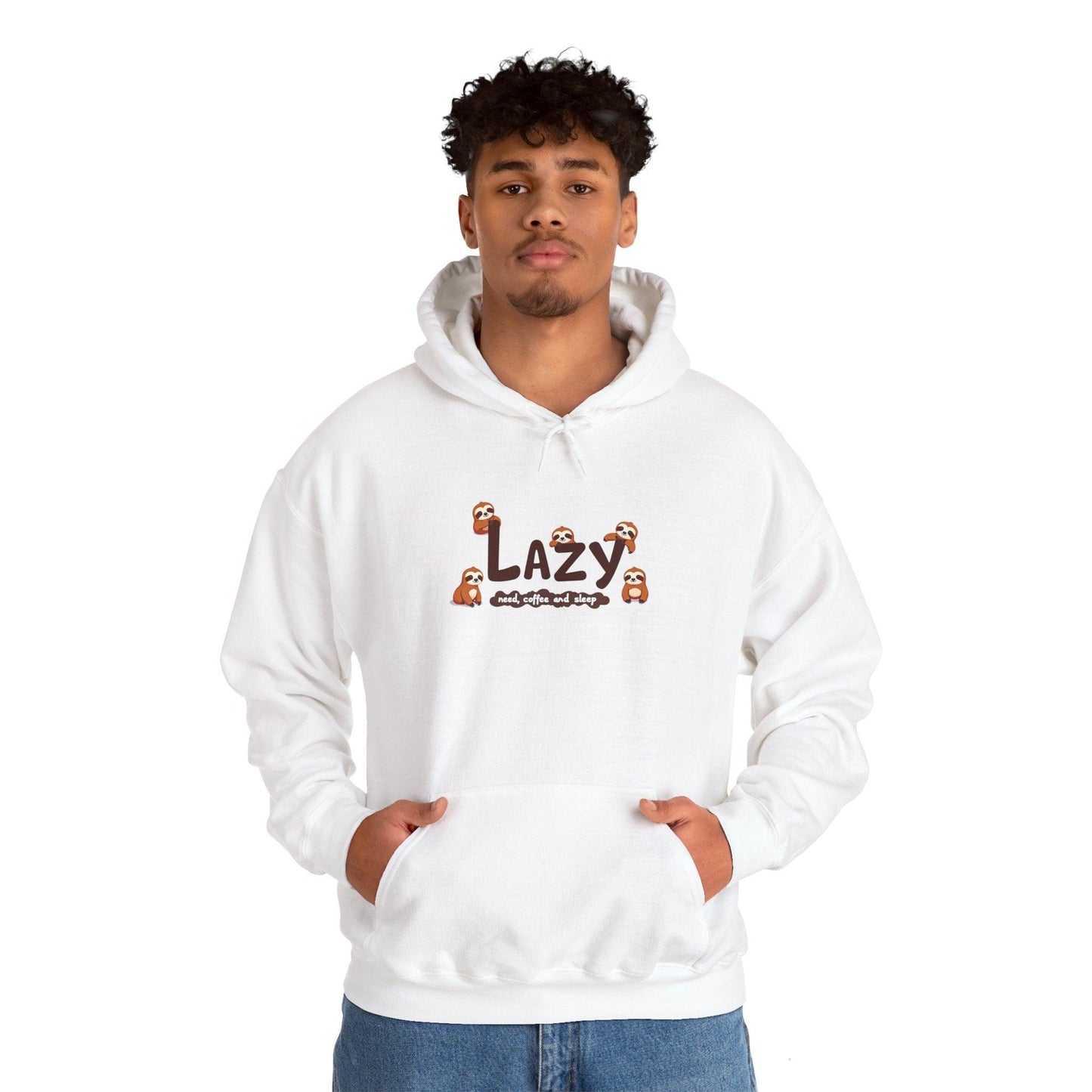 Lazy Sloth Relaxation Wear - Cozy Relaxation Hoodie - SosirrealByDesign