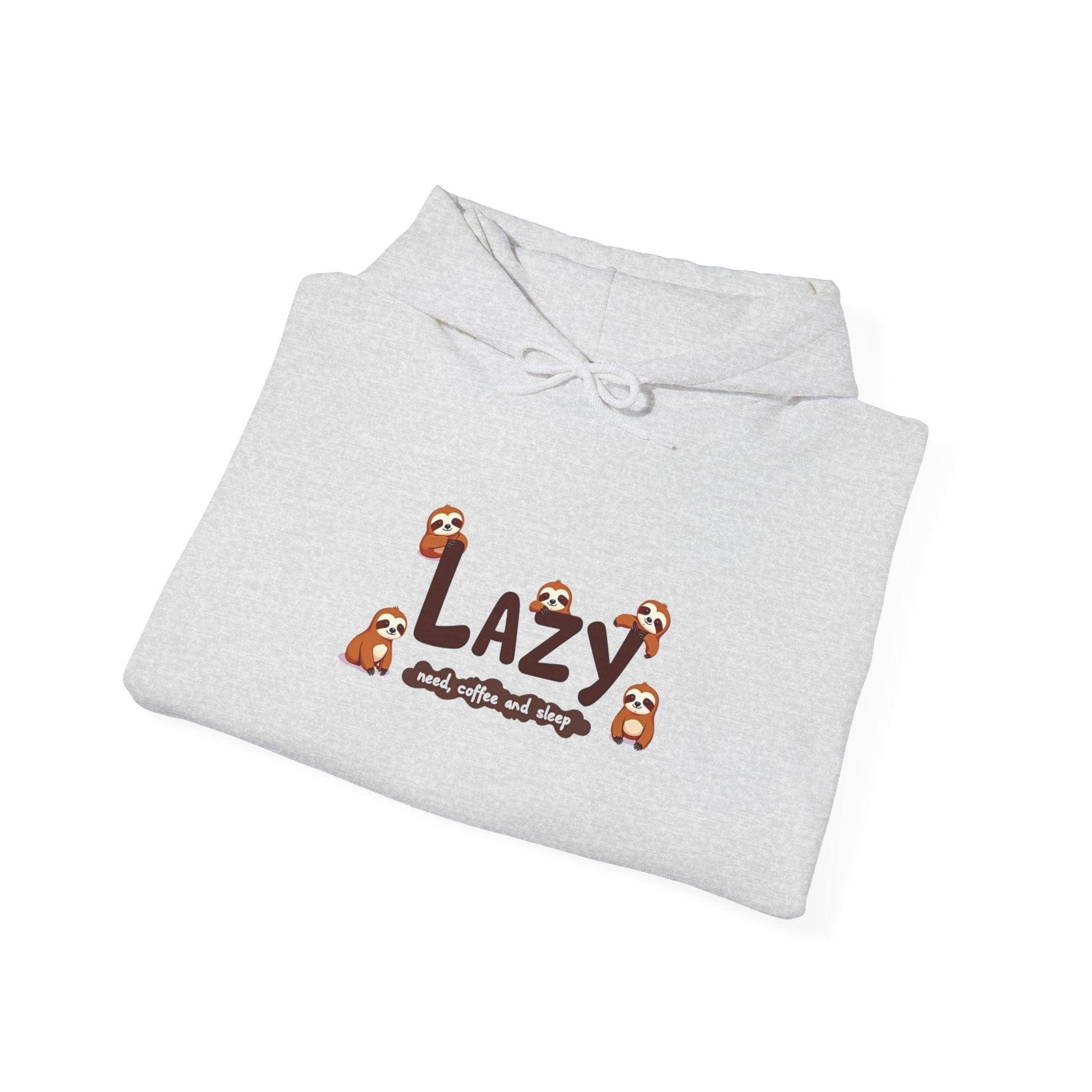 Lazy Sloth Relaxation Wear - Cozy Relaxation Hoodie - SosirrealByDesign