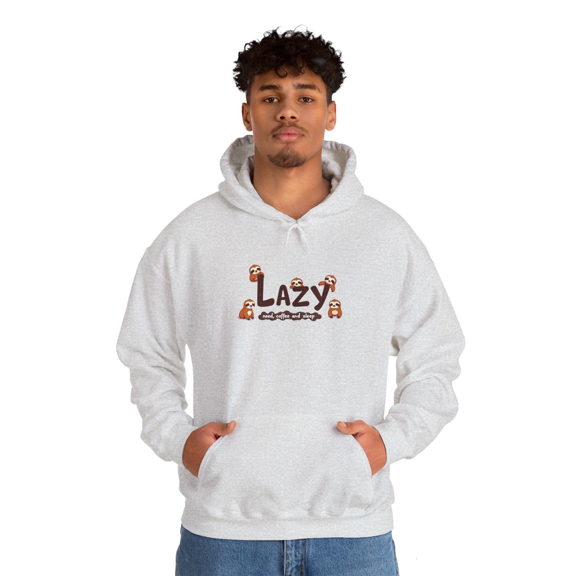 Lazy Sloth Relaxation Wear - Cozy Relaxation Hoodie - SosirrealByDesign