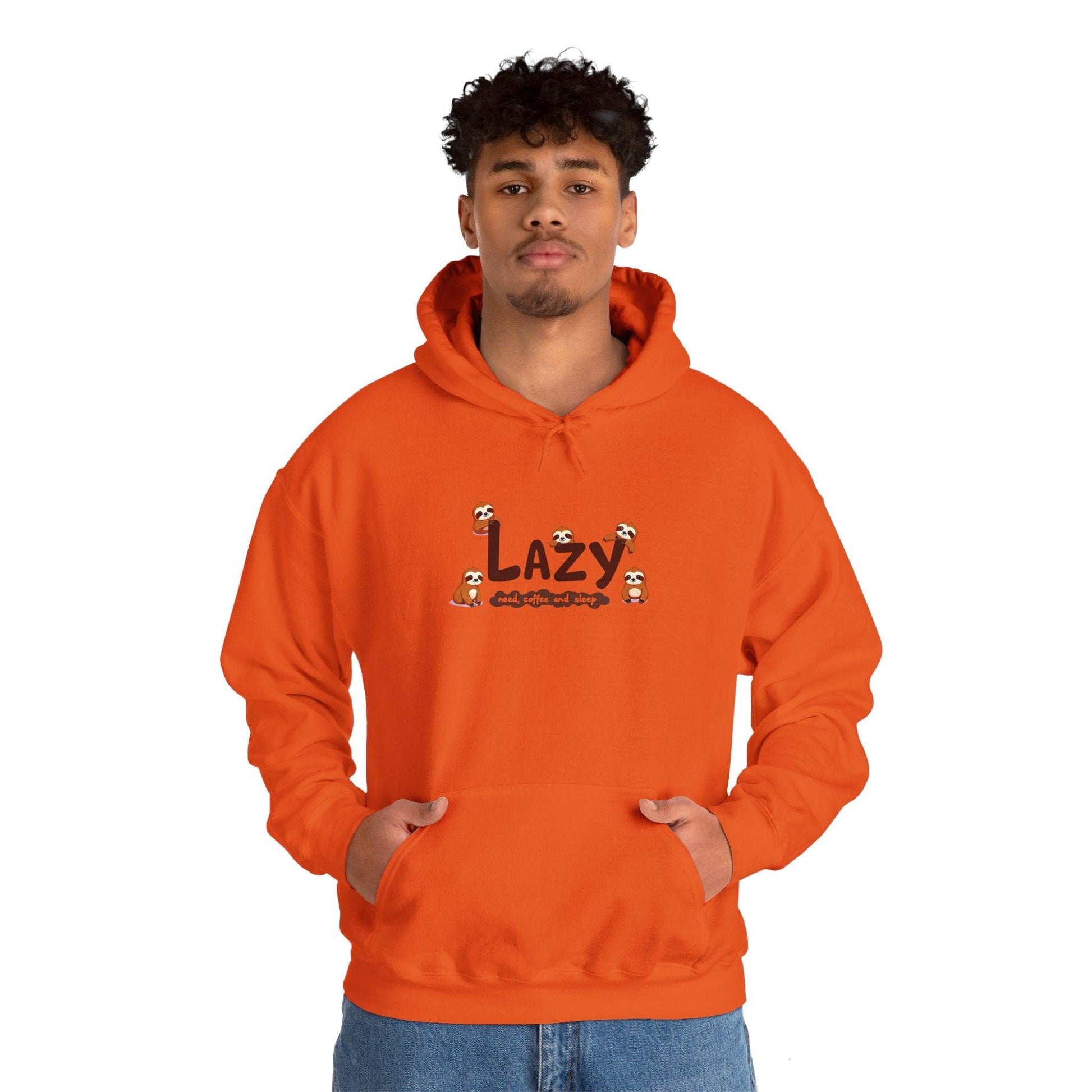 Lazy Sloth Relaxation Wear - Cozy Relaxation Hoodie - SosirrealByDesign