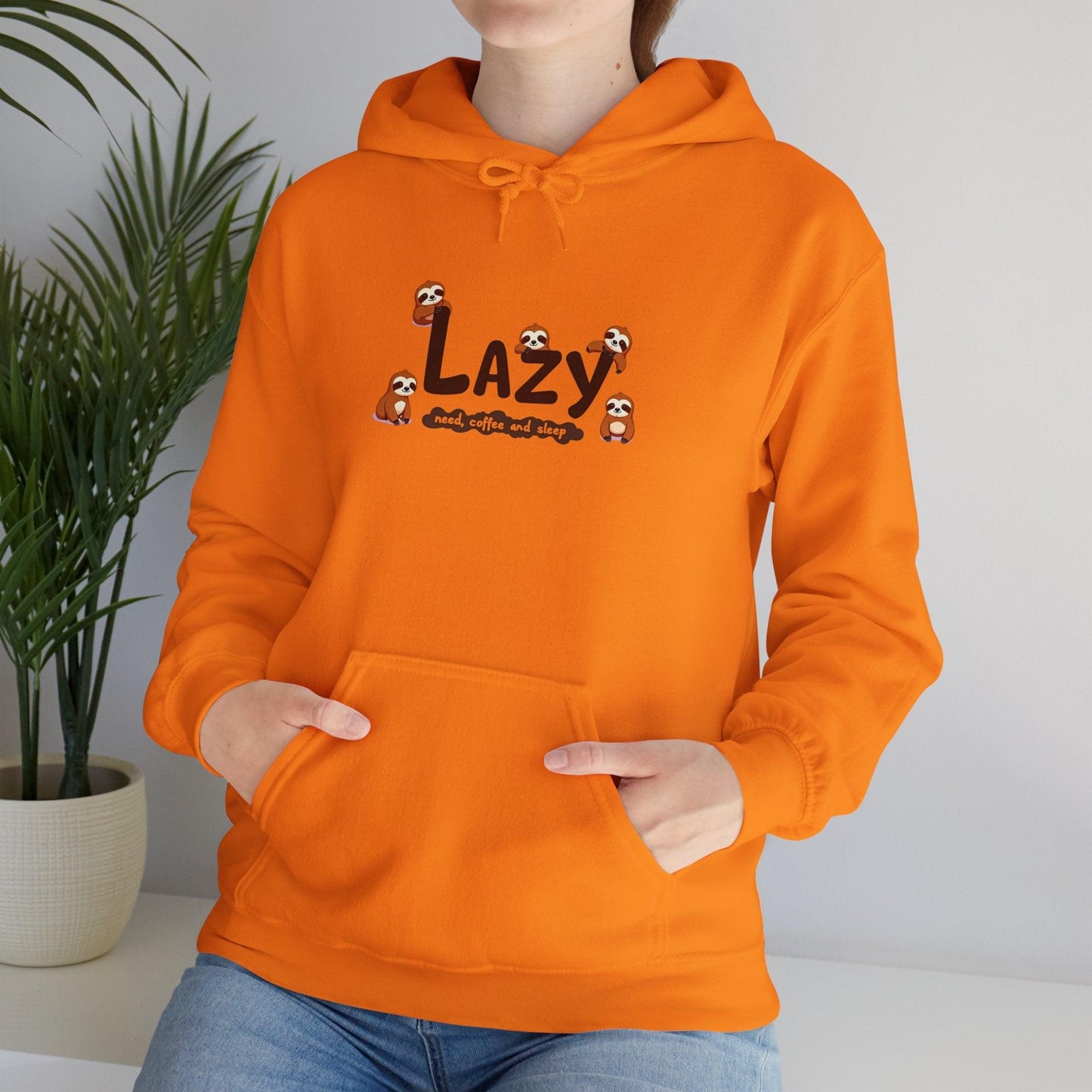 Lazy Sloth Relaxation Wear - Cozy Relaxation Hoodie - SosirrealByDesign